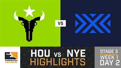 Highlights Houston Outlaws Vs New York Excelsior Stage Week