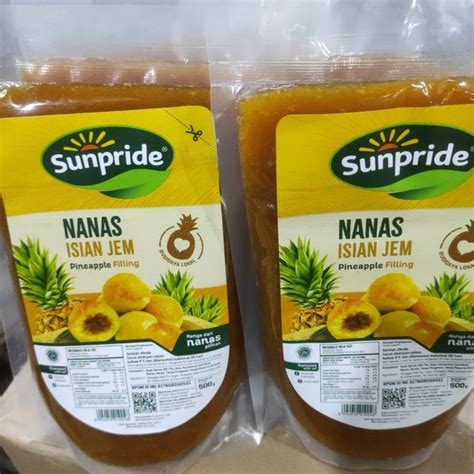 Jual Selai Filling Nanas Sunpride 500gr Shopee Indonesia