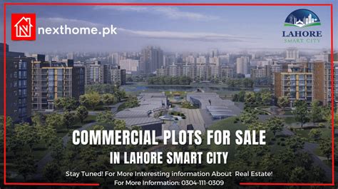 Commercial Plot For Sale In Lahore Smart City Nexthome Pk