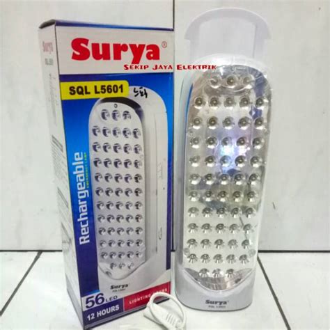 Jual Emergency Lamp Surya 56 LED SQL L5601 Lampu Darurat Shopee