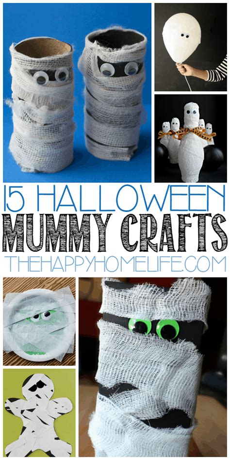 Halloween Mummy Crafts For Kids