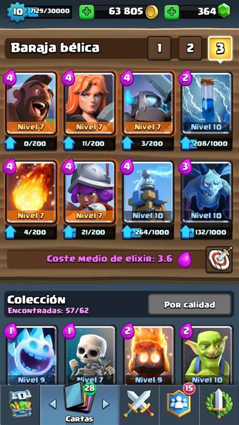 Mazo Para Subir A Arena Legendaria SIN LEGENDARIAS Clash Royale