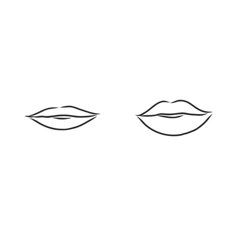 Lips Vector Sketch Vector Art At Vecteezy