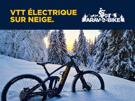 Arav E Bike école et évasions en VTT AE Le Grand Bornand 74