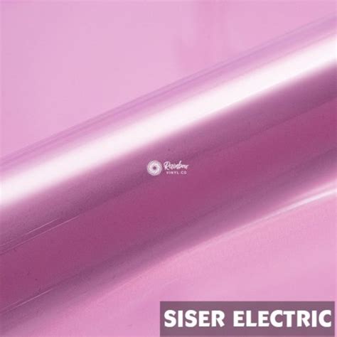 Siser P S Electric HTV Pink Rainbow Vinyl Co