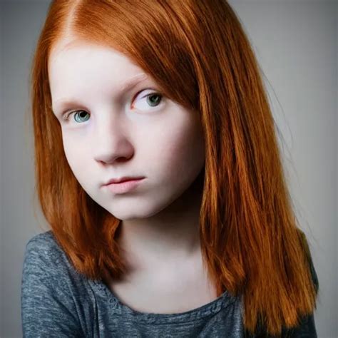 Girl With Light Ginger Hair Stable Diffusion