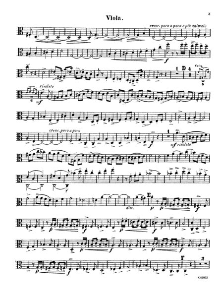 String Quartet No 1 In A Viola By Alexander Borodin Cello Digital Sheet Music Sheet