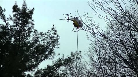 Aerial Saw Aerial Solutions In Action Helicopter Tree Trimming