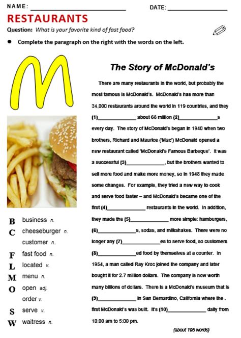 Junk Food Article In English