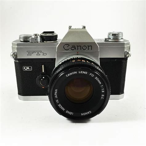 Canon Ftb Ql Chrome Fd Mm S C