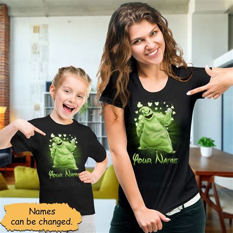 Oogie Boogie Shirts Disney Oogie Shirts Nightmare Before Etsy