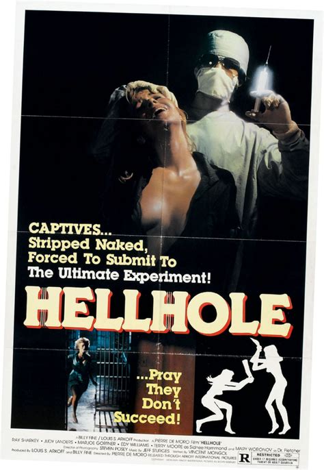 Hellhole Movie Poster Metal Sign 8inx 12in Art Print On Metal 8x12