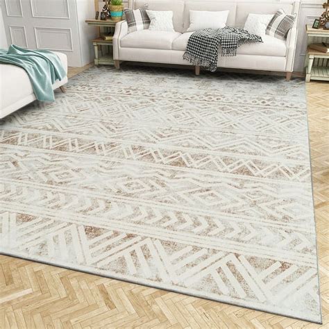 Sixhome X Area Rugs For Living Room Washable Rugs Boho Large Area