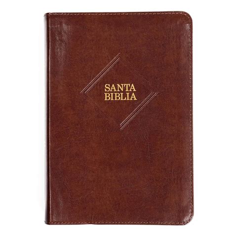 Buy Rvr Biblia Letra Gigante Caf Piel Fabricada Rvr