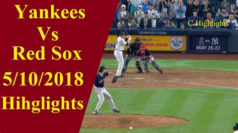 New York Yankees Vs Boston Red Sox Highlights C Highlights