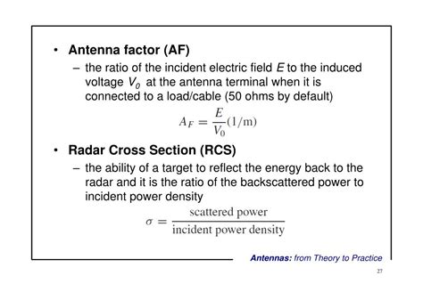 Ppt Antennas From Theory To Practice 4 Antenna Basics Powerpoint Presentation Id 4111190