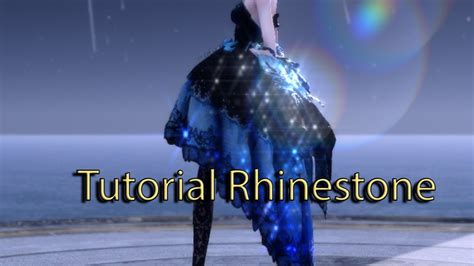 How To Mmd Tutorial Use Rhinestone Youtube