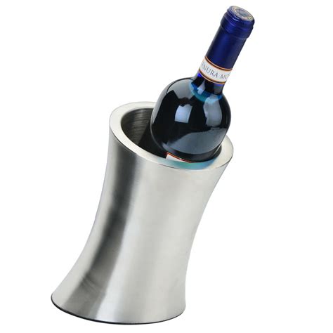 Eastern Tabletop Stainless Steel Double Wall Angled Wine Cooler