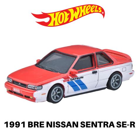 MERAH Hot Wheels Premium New Loose BRE Nissan Sentra SE R Red Pth Diorama Shopee Philippines