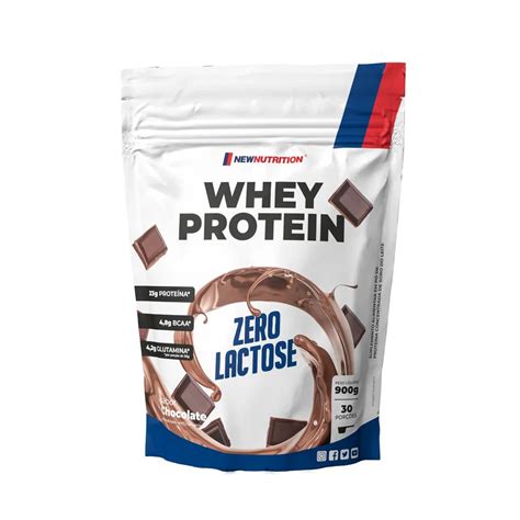 Whey Concentrado Zero Lactose 900g New Nutritionnew NutritionMuscle