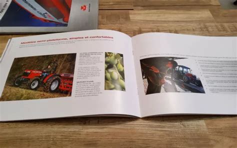 Prospectus Catalogue Brochure Tracteur Massey Ferguson Mf F