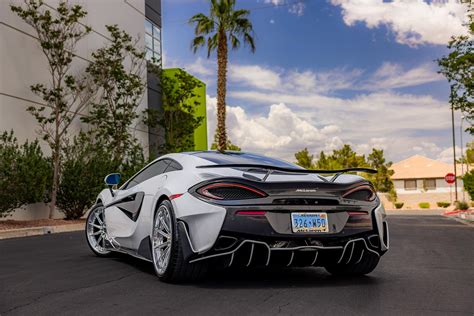 White Mclaren 570s GT MV Forged Bespoke Wheels