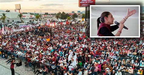 Visita Claudia Sheinbaum A Tulancingo Y Mineral De La Reforma