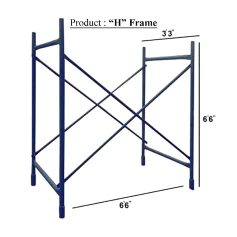 H Frame Scaffolding System Access Scaffolding Light Duty Scaffolding