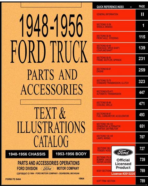 1965/72 Ford Car Master Parts and Accessories Catalog - Fordmanuals.com