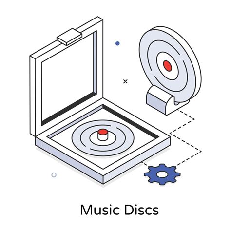 Trendy Music Discs 20613524 Vector Art At Vecteezy