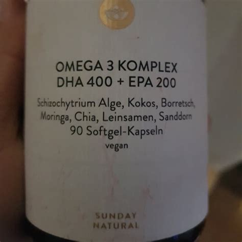 Sunday Natural Omega 3 Kapseln Review Abillion