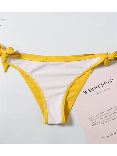 Split Swimsuit Small Chest Lotus Leaf Two Piece Bikini