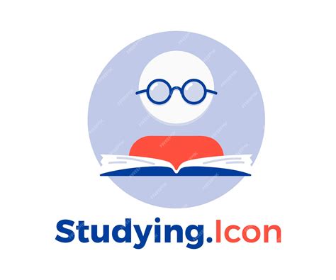 Premium Vector | Studying Icon Flat vector logo illustration for