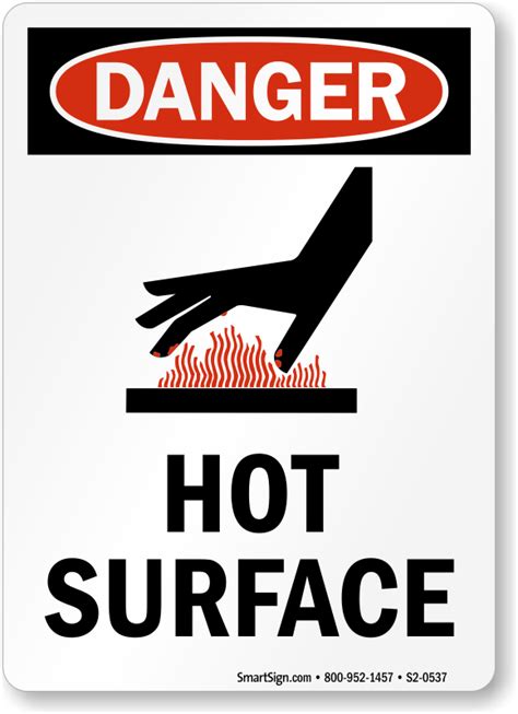 Caution Hot Signs Do Not Touch Hot Surface Signs Hot Signs