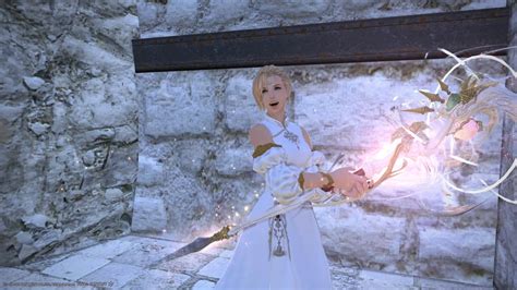 My White Mage glamour (female Highlander) : r/FFXIVGlamours