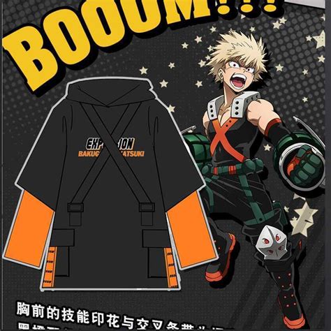 Anime Deku Midoriya Izuku Cosplay Costumes My Hero Academia Hoodies