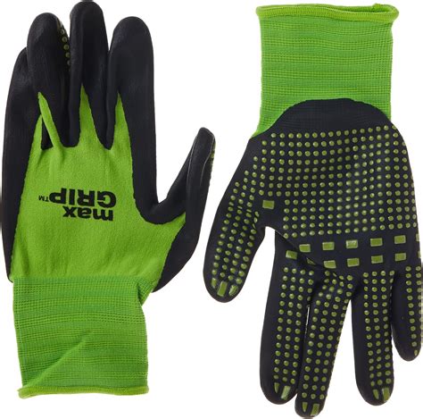 Midwest Gloves And Gear 93p06 Sm Az 6 Max Grip 6pr Pack Ladies Green