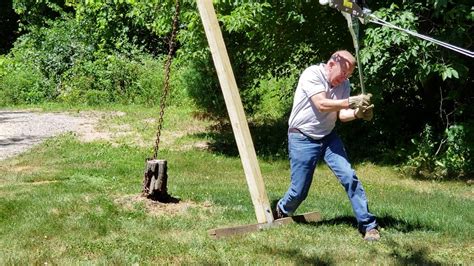 Pulling Stump Youtube