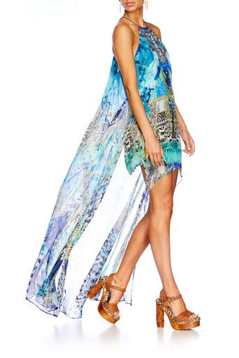 Camilla Leave Me Wild Short Sheer Overlay Dress Shop Boutique Flirt