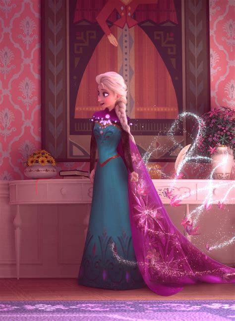 Constable+Frozen — (Frozen Fever) -Elsa coronation dress