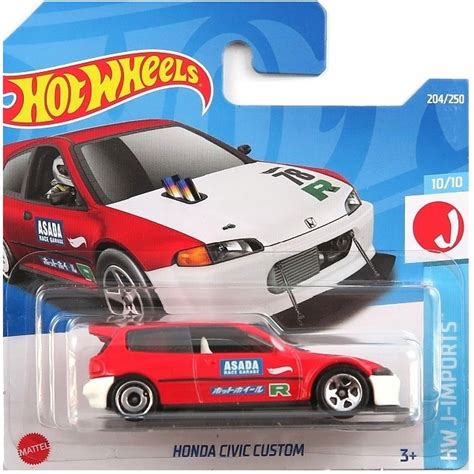 Hot Wheels Honda Civic Custom Niska Cena Na Allegro Pl