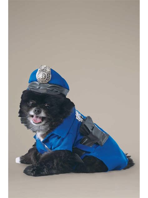 Police Officer Pet Costume for Dogs - Chasing Fireflies