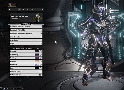 Revenant Prime Conqueror Of The Stars Rwarframerunway