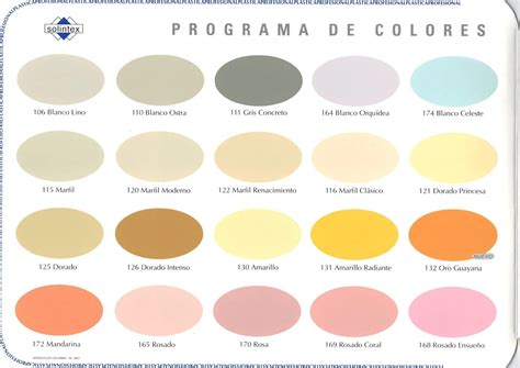 Carta De Colores Solintex Imagui