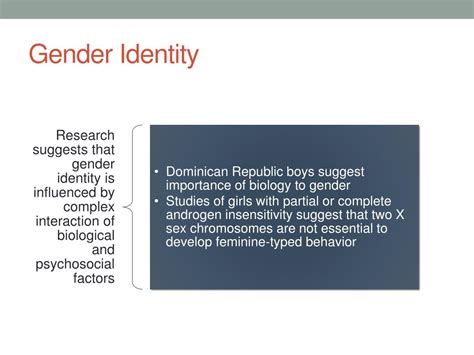 Ppt Gender Identity Gender Roles And Sex Differences Powerpoint Presentation Id