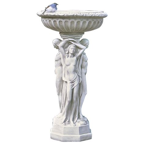 Bloomsbury Market Akshara Resin Single Tier Birdbath Reviews Wayfair