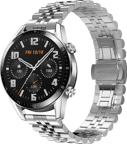 Металлический браслет Stech для Huawei Watch GT 2 46mm (Хуавей Вотч ГТ ...