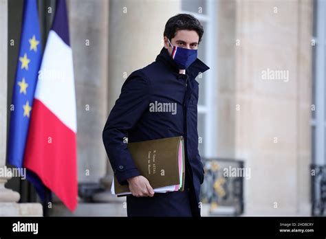 Spokesperson Gabriel Attal Hi Res Stock Photography And Images Alamy