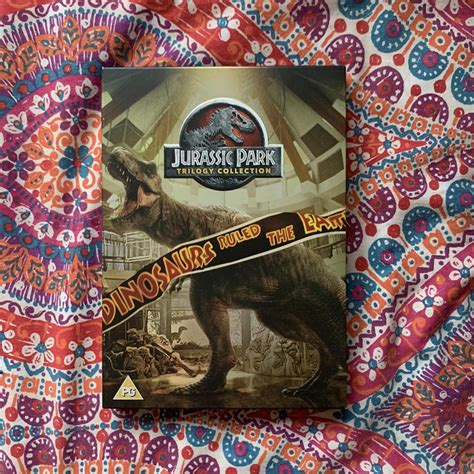 Jurassic Park original trilogy dvd boxset. Message... - Depop