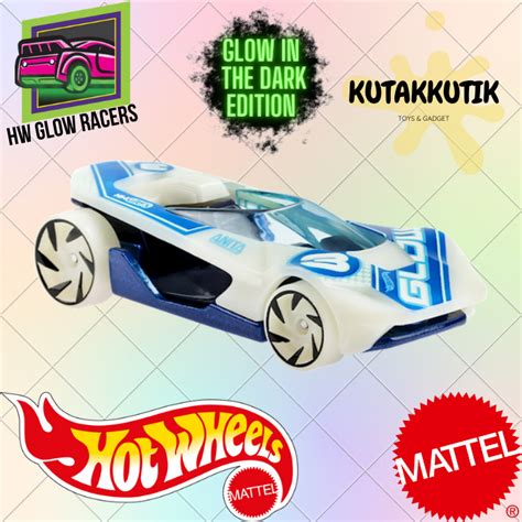 Hot Wheels HW Warp Speeder Glow In The Dark Edition HW Glow Racers Lazada Indonesia